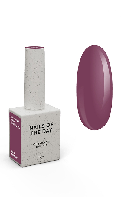 NAILS OF THE DAY Let's special Cold Marsala-377, 10 ml